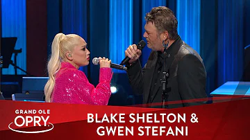 Blake Shelton and Gwen Stefani - "Nobody But You" | Live at the Grand Ole Opry