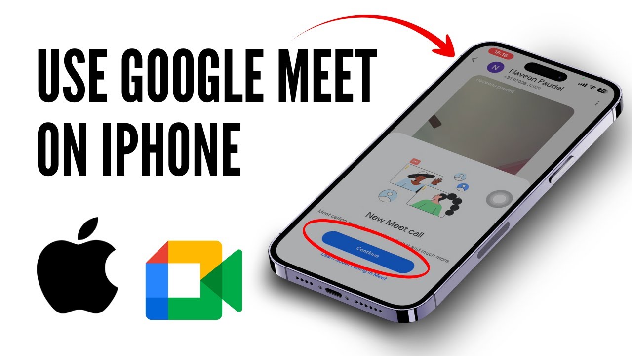 How to Use Google Meet on iPhone (Full Setup) | Step-by-Step Guide 2026 ...