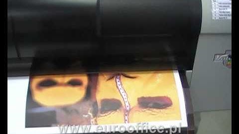 MUTOH ValueJet 1304 Ploter poleasingowy Euro Office - serwis.wmv