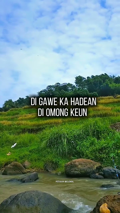 Tenangken fikiran,sabodo