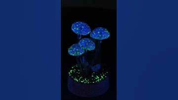 Nightcaps 🌙 🍄 ...#tinythings #minithings #resinart #diorama  #mini  #mushroom #mushroomart #fungi