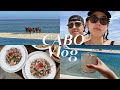 CABO VLOG 1/ First All Inclusive Marquis Resort eating EVERYTHING, Tequila party, Travel Vlog