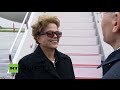 LIVE: Brazil president Dilma Rousseff arrives in Ufa