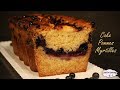 Recette de Cake aux Pommes et Myrtilles