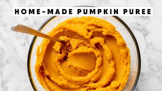 Skip The Canned Pumpkin. Make Your Own Puree!