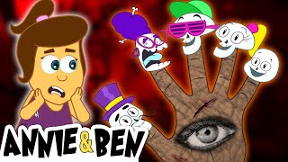 Five Funny Skeletons Finger Family | Funny Nursery Rhymes for Kids by Hoopla Halloween