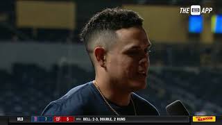 Gio Urshela breaks down insane 6th inning catch