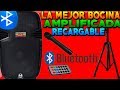 La mejor bocina amplificada usb bluetooth recargable barata