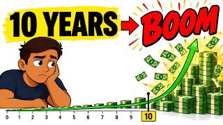 Why Dividend Compounding Feels Useless for 10 Years — Then Explodes