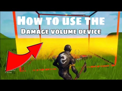 *UPDATED* Damage Volume Device Explained In UNDER 4 MINUTES! - Fortnite Creative