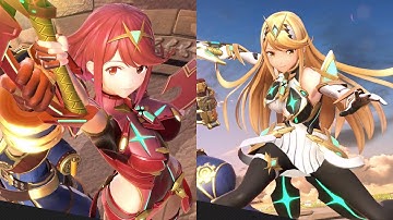 Happy One Year Anniversary in Smash, Pyra and Mythra!