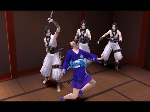 Psp 侍道2 女武者 くノ一 巫女などに遊んでもらう Way Of The Samurai 2 Youtube