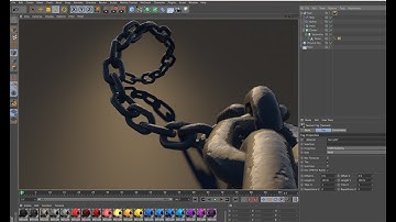 How to Make Dynamic Chain in Cinema 4d Tutorials