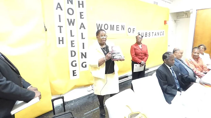 Presentation to Rev. Janet Hodge The Distinguished...