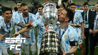'You have to be happy for Messi': Reaction to Argentina's Copa America triumph | ESPN FC