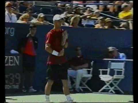 Lleyton Hewitt vs. Hyung Taik Lee (US Open 2003 - ...