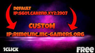 How to make a custom IP address for Minecraft server @RimelGaming123