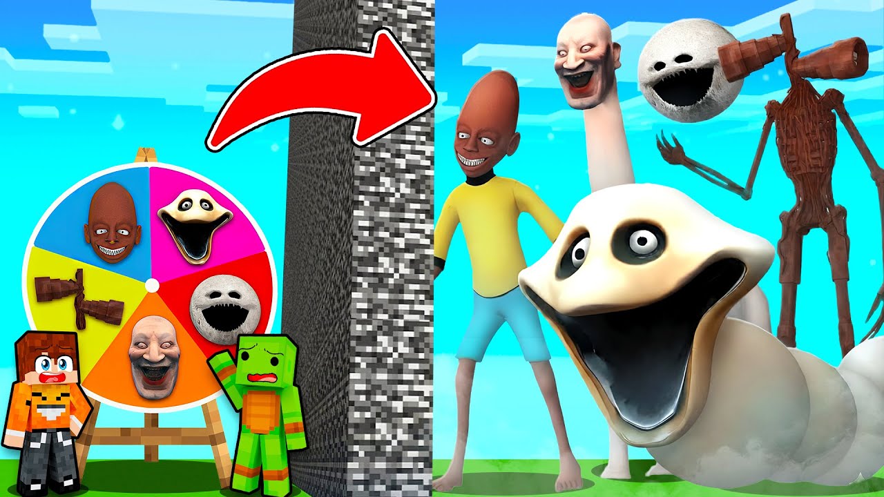 LEPIEJ NIE KRĘĆ TYM PRZERAŻAJĄCYM KOŁEM FORTUNY w Minecraft!