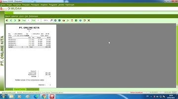 Mengganti Desain atau Format Invoice/Faktur/Nota | Acosys Jatim Tutorial