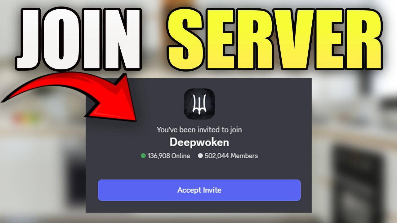How to Join Deepwoken Discord Server on Mobile! 