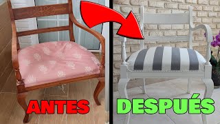 COMO RESTAURAR UNA VIEJA SILLA