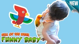 Baby And Bird - baby and parrot are best friends compilation