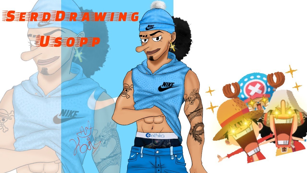 Usopp Speed Drawing With Some Drip One Piece Fan Art Youtube