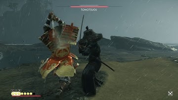 Ghost of Tsushima Duel of Crashing Waves - Hard difficulty - NO DAMAGE