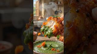Crispy Chicken Pakoda ASMR 🔥 | Ghibli Indian Village Cooking #ghibli