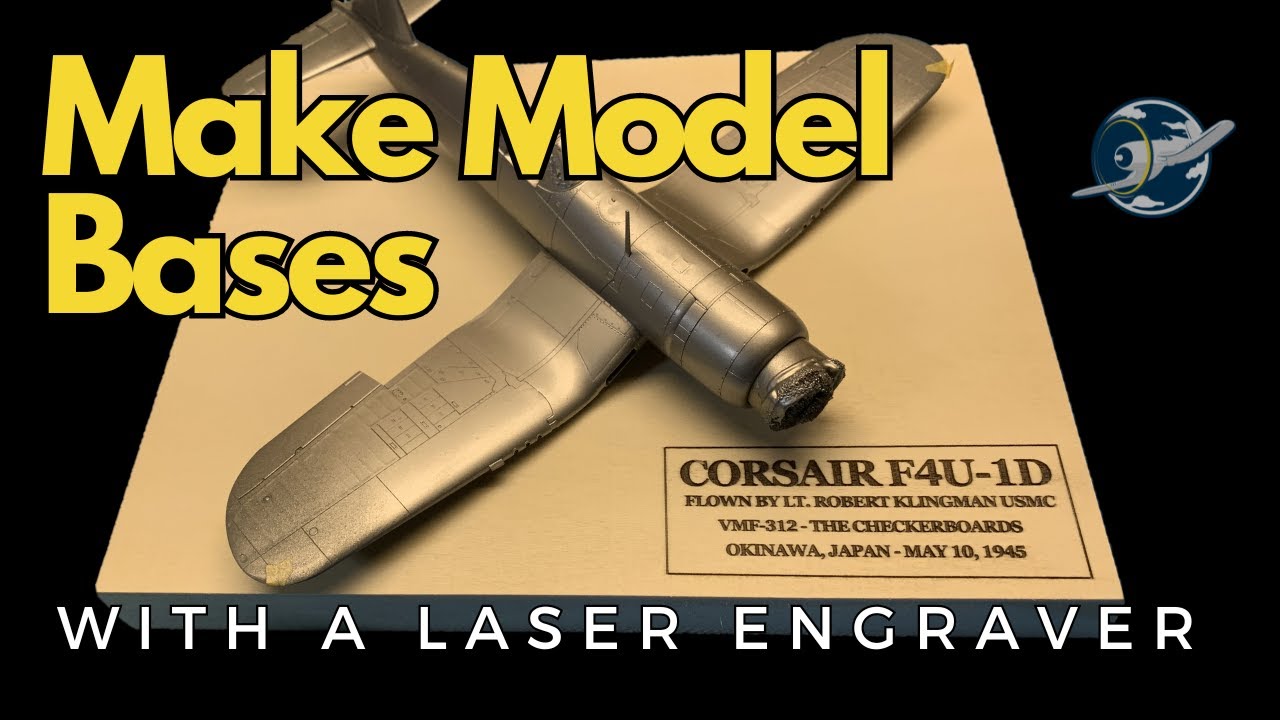This laser engraver makes sharp model bases YouTube