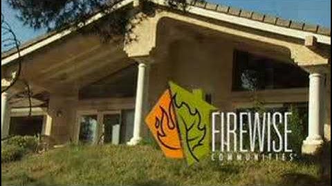Preparing for a Wildfire :: The Difference from Firewise.org