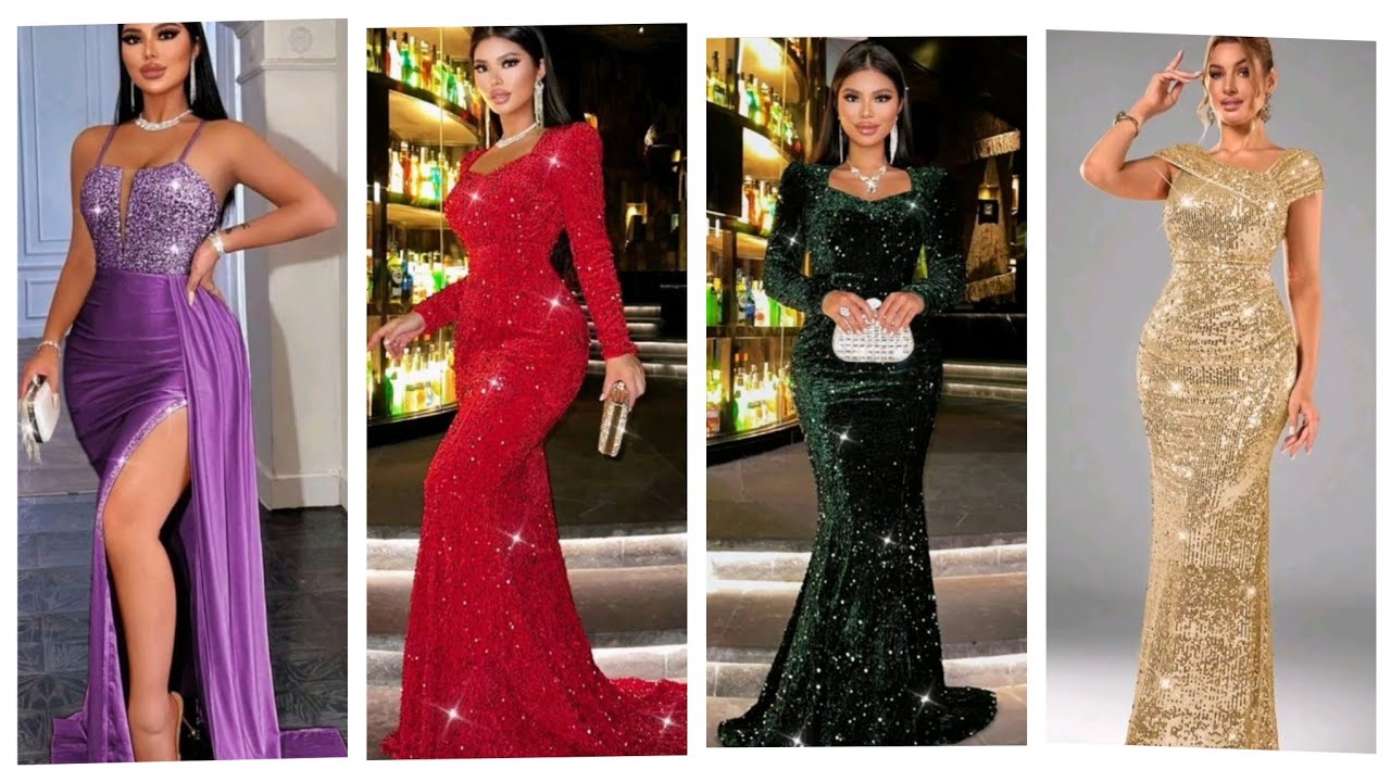 Mira estos Modelos de VESTIDOS Elegantes para graduación y fiesta 