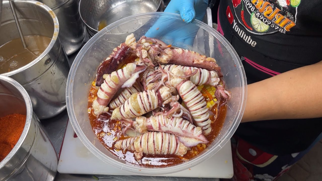 ยำหมึกไข่นึ่งที่แพงที่สุด ที่เคยยำมา กล่องนี้กี่บาทคลิปนี้มีคำตอบ