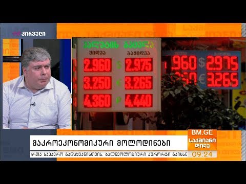 მაკროეკონომიკური მოლოდინები - ოთარ ნადარაია საქმიან დილაში