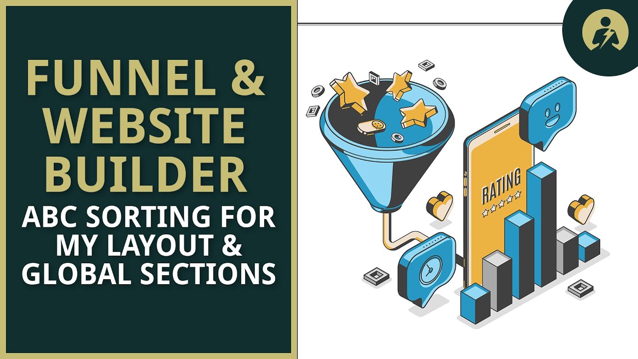Funnel and Website Builder ABC Sorting for My Layout and Global ...