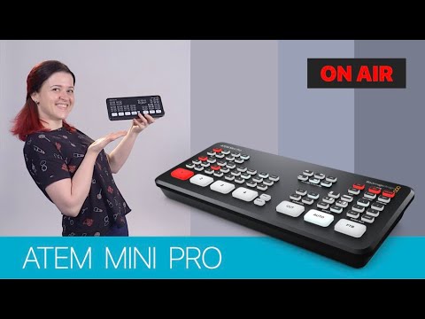 Atem MiniPro - краткий обзор видеомикшера