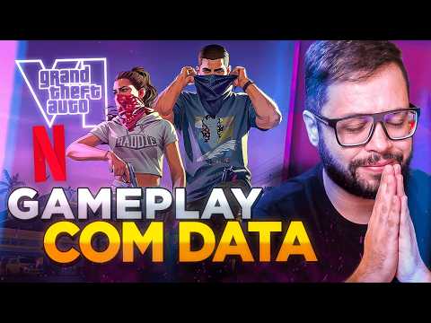 FINALMENTE: TRAILER DE GAMEPLAY DE GTA 6 TEM DATA