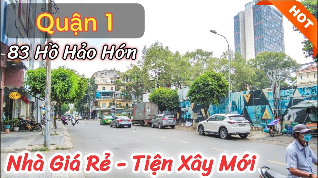 Nhà bán giá rẻ Hồ Hảo Hớn, Cô Giang, Quận 1 | tiện xây... - youtube
