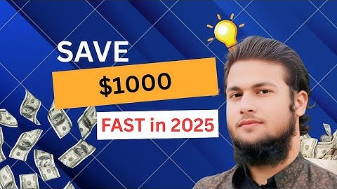 How to Save $1000 Fast in 2025 | 6 Easy Money Saving Tips