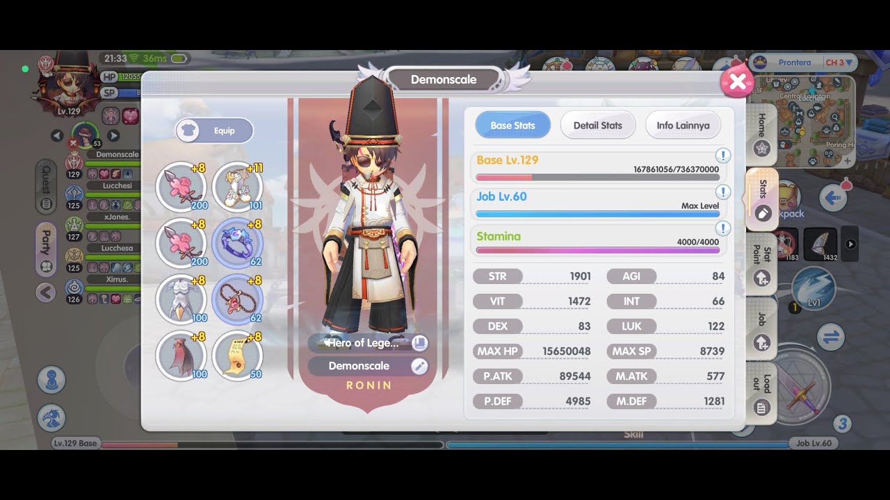 ROX - KVM 4 FEB 2024 || Rune Knight 2H Sword Server Valkyrie - YouTube