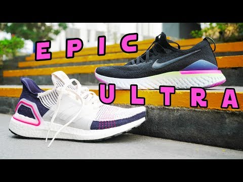 ultra boost 19 vs epic react 2