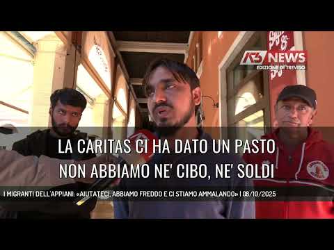 I MIGRANTI DELL'APPIANI: «AIUTATECI, ABBIAMO FREDDO E CI STIAMO AMMALANDO» | 08/10/2025
