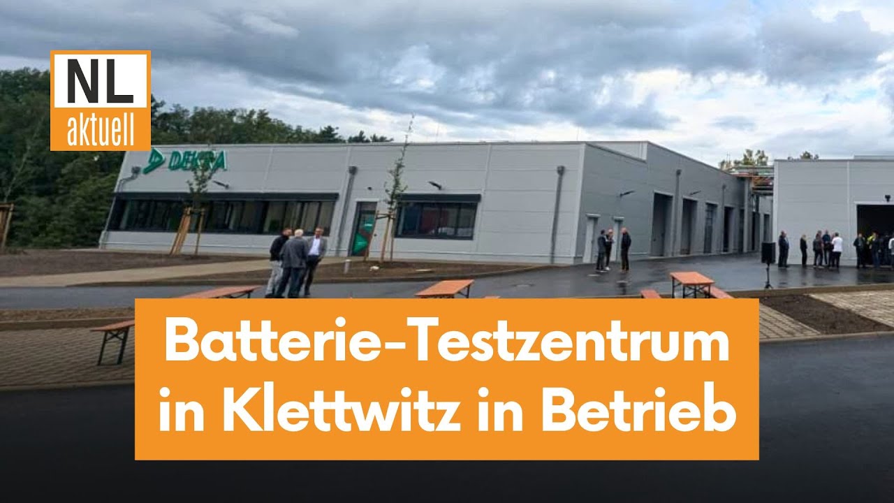 Schipkau | Batterie-Testzentrum in Klettwitz in Betrieb