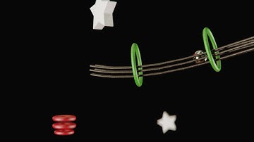 Soft 3D Ball (Softbody) Simulation (Cinema 4D + X-Particles)