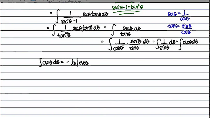 Trig Substitution: A Secant Example