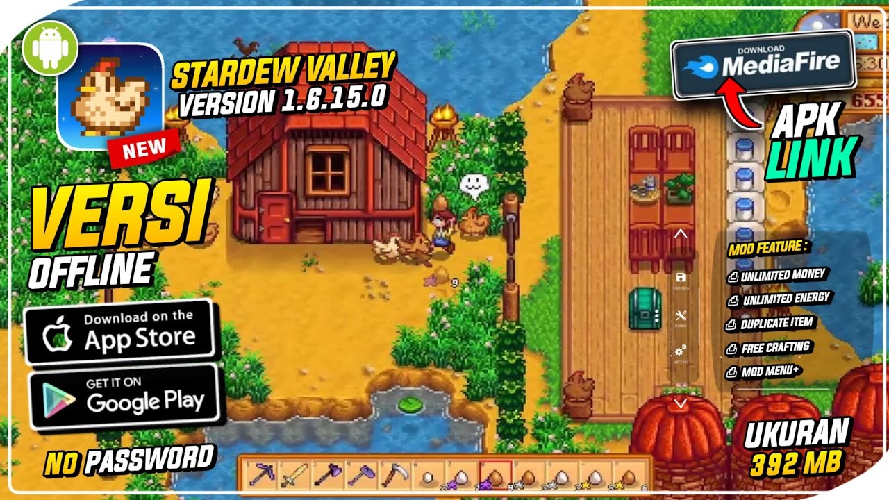 UPDATE!! Stardew Valley Version 1.6.15.0 | Mod Menu & Bahasa Indonesia ...