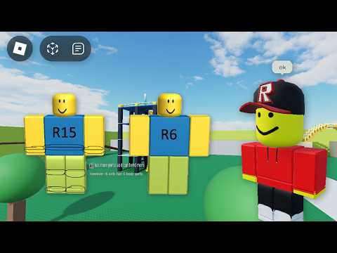 R6 vs R15 in ROBLOX