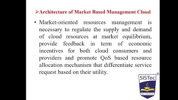 Market based Management of Cloud l Vishal Chourasia l SISTec Gandhi Nagar