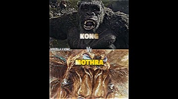 Kong vs Mothra #mothra #kong #godzillaxkong #vsbattle #vsedit #wis #kaiju #kaijubattle #kingkong