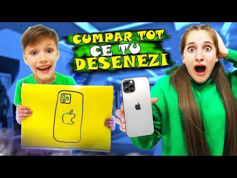 ?CUMPĂR TOT ce DESENEZI în 5 SECUNDE⏰/ Am CUMPĂRAT IPhone 12? #Challenge #albertfulger